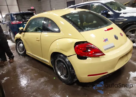 2012 Volkswagen Beetle 2.5L из США, поврежденный, VIN 3VWJP7AT1CM633364